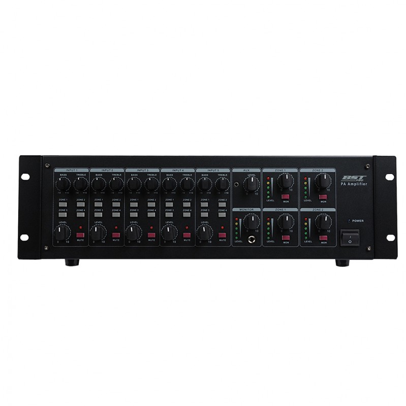 4Zone Matrix Mixer / 100 V Line Amplifier BST Distribution