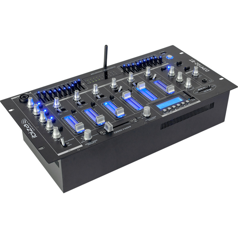 Table de mixage dj a 2 canaux usb , sd , bluetooth ibiza